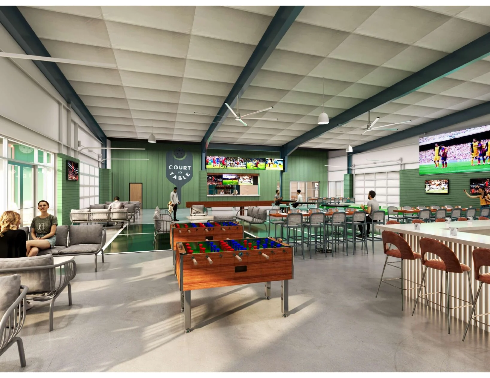 Funky Pickle Bar at Court To Table Kitchen & Bar