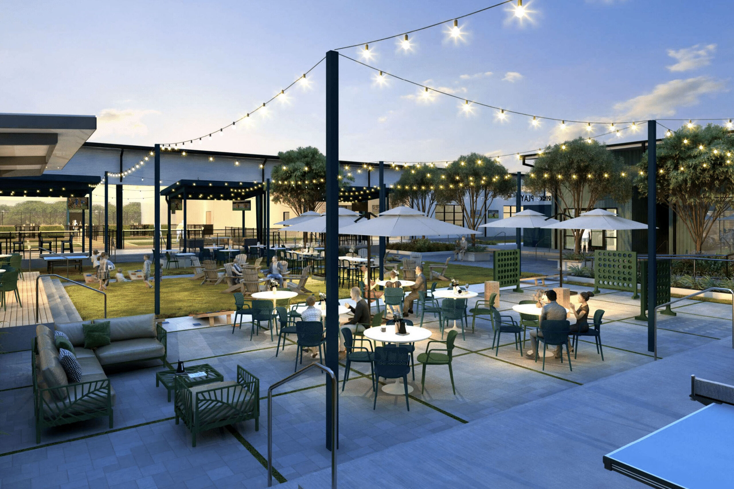 The Courtyard at Court To Table Kitchen & Bar