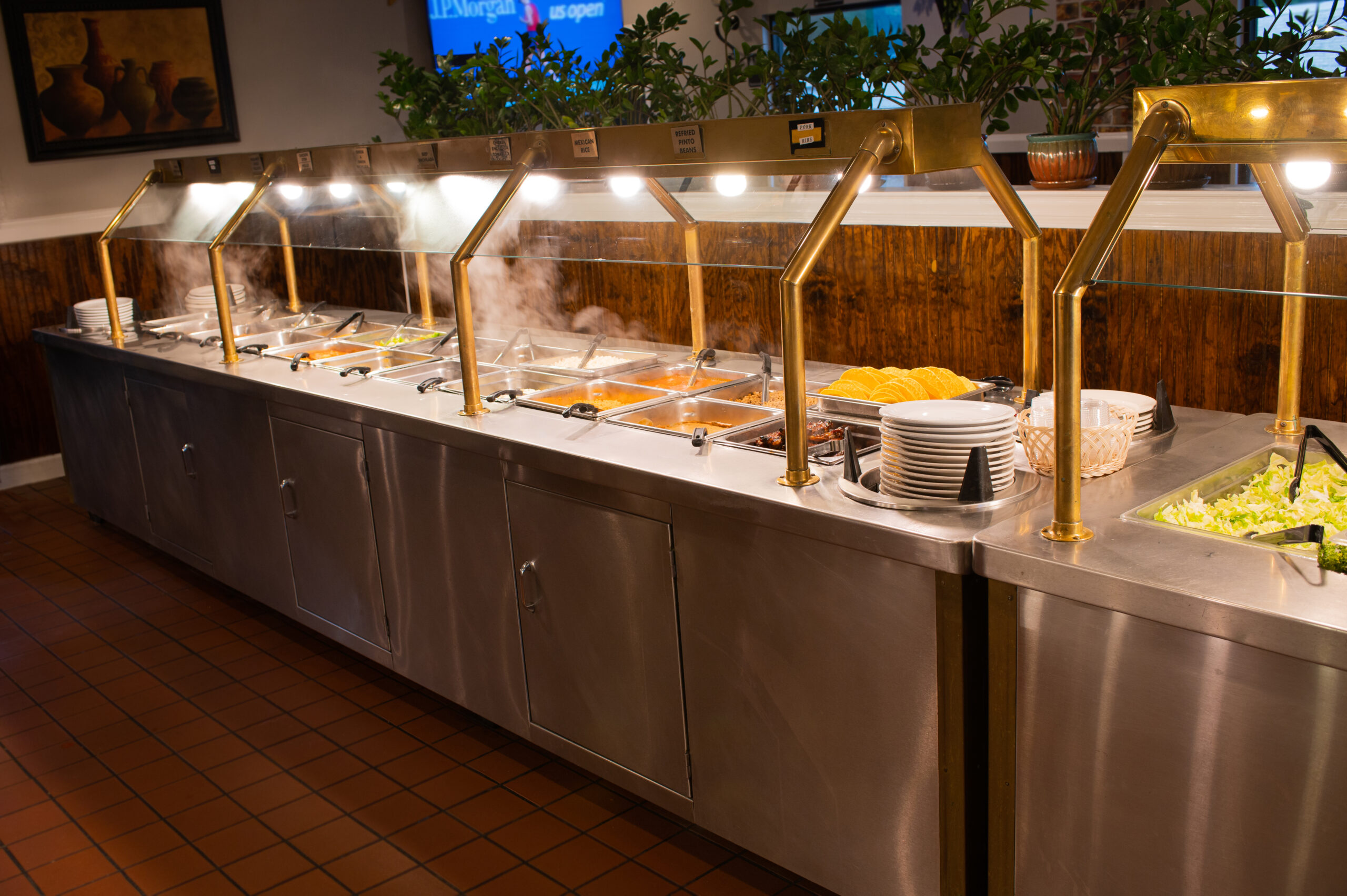 Private room at El Magey Mexican Buffet