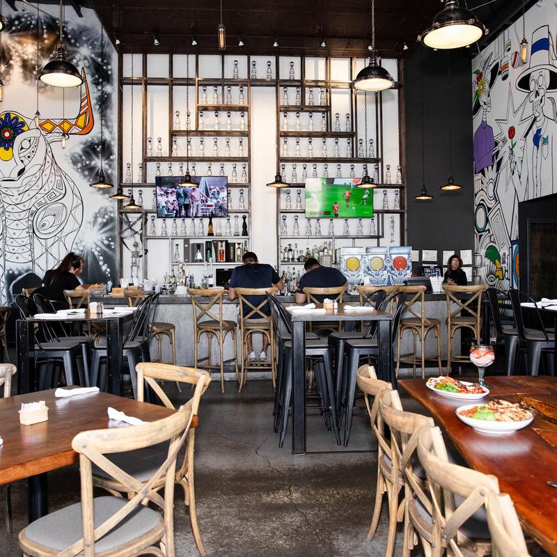 Private event space at Blue Corn Tequila & Tacos