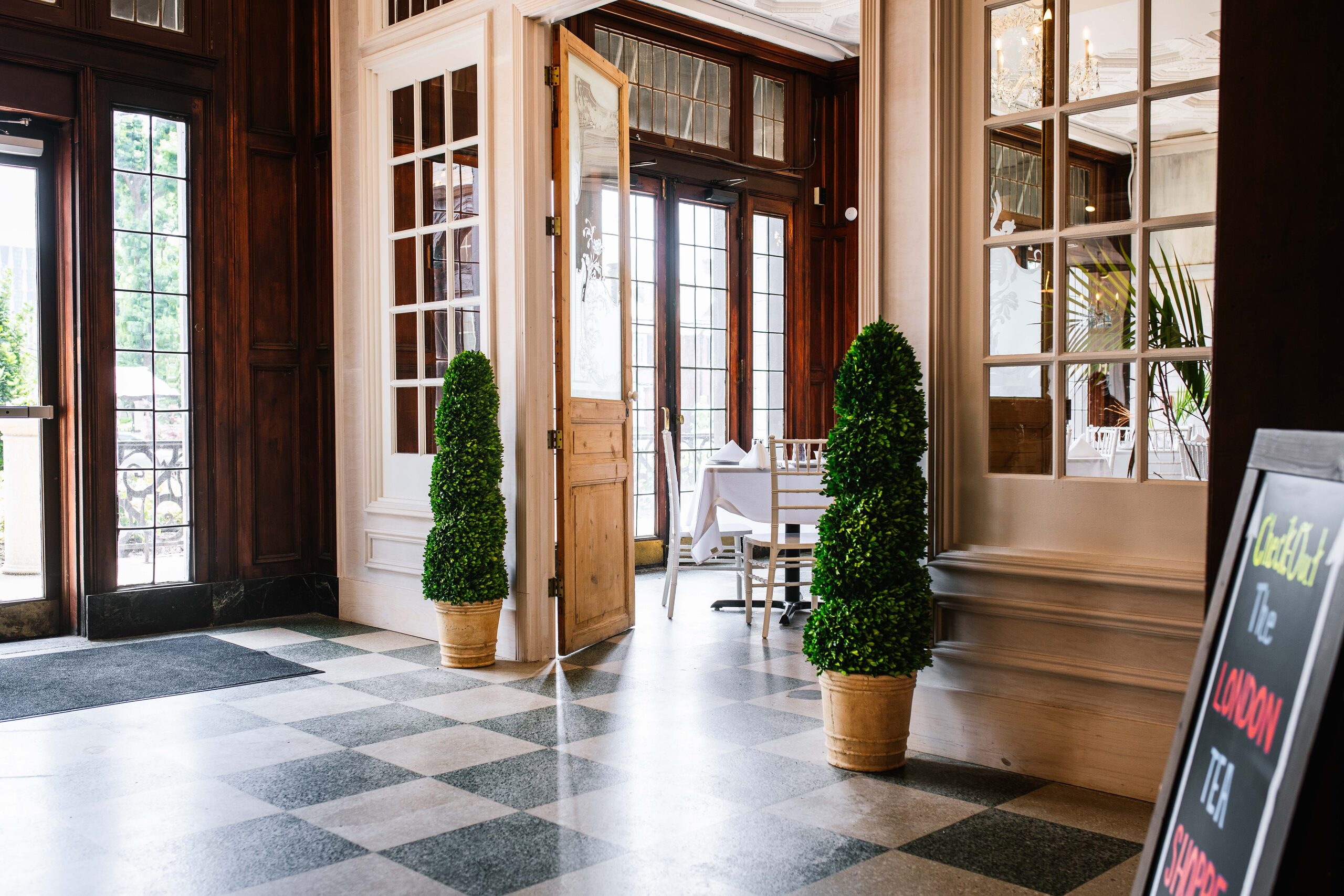 The London Tea Room private dining 2