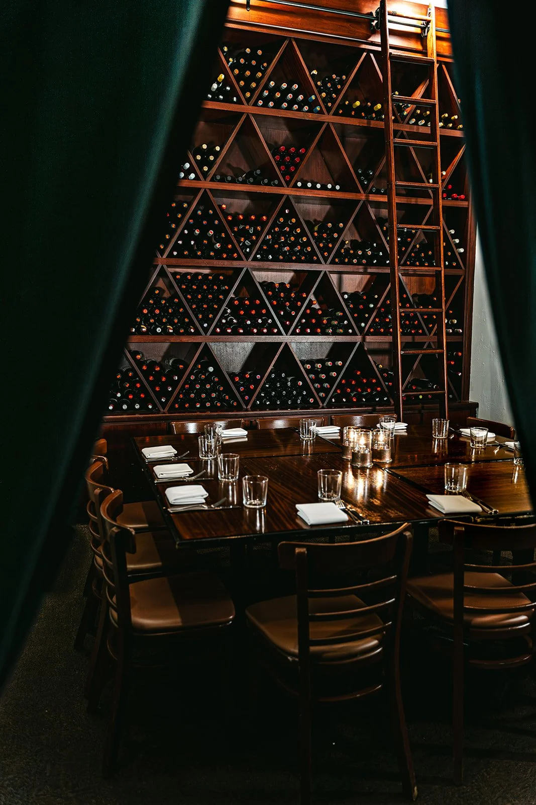 Private Wine Cellar at Hampton Street Vineyard