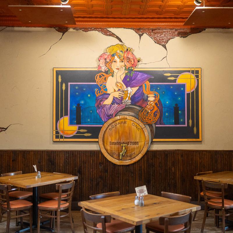Square One Brewery & Distillery private dining 2