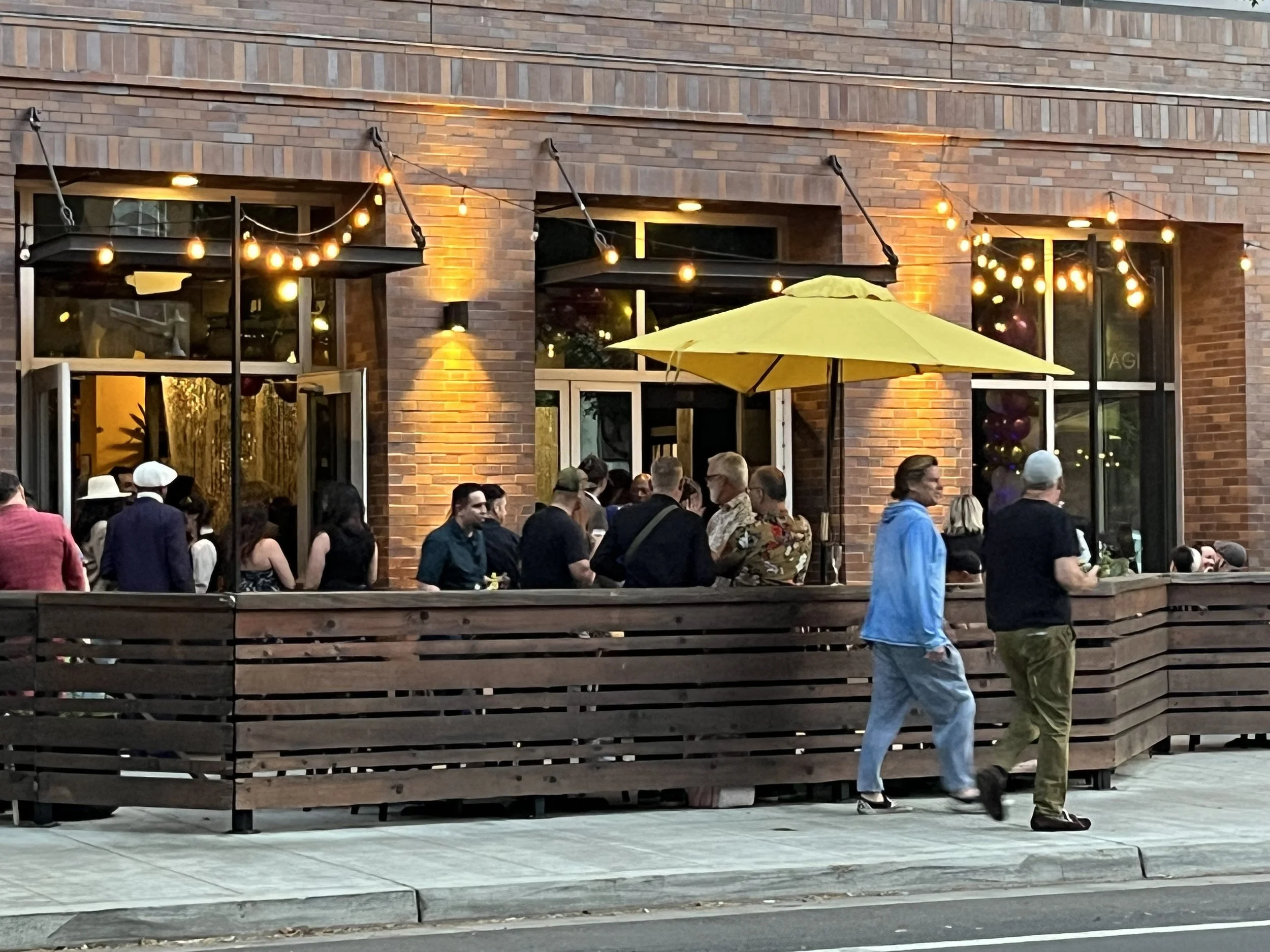 Patio at Magpie Café