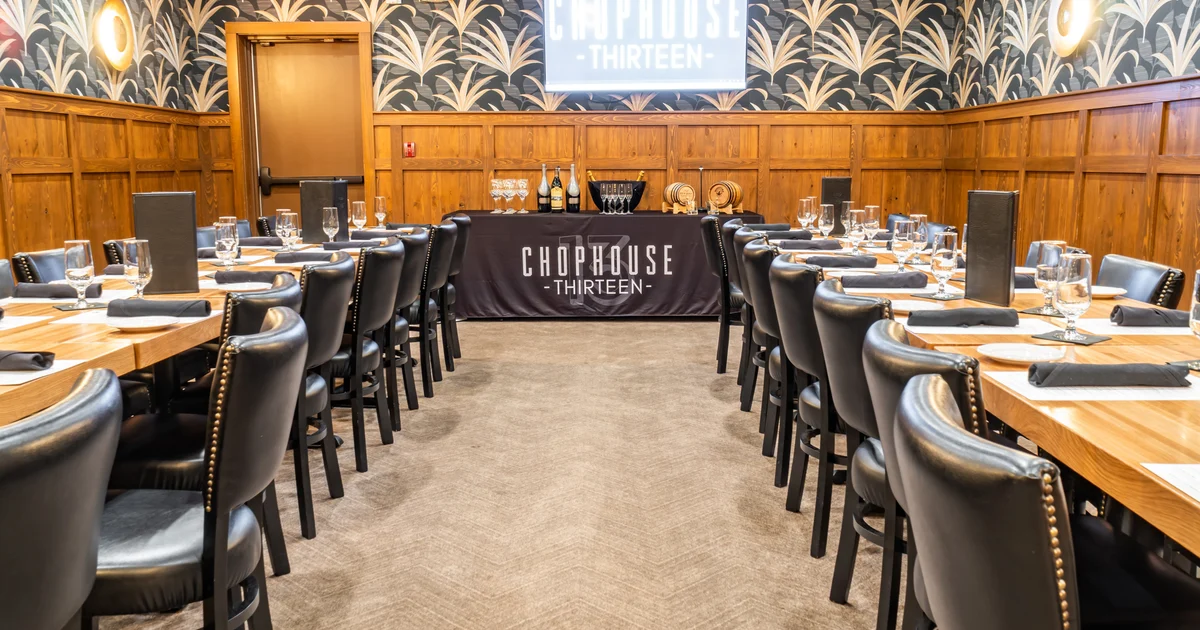 Chophouse Thirteen private dining 2