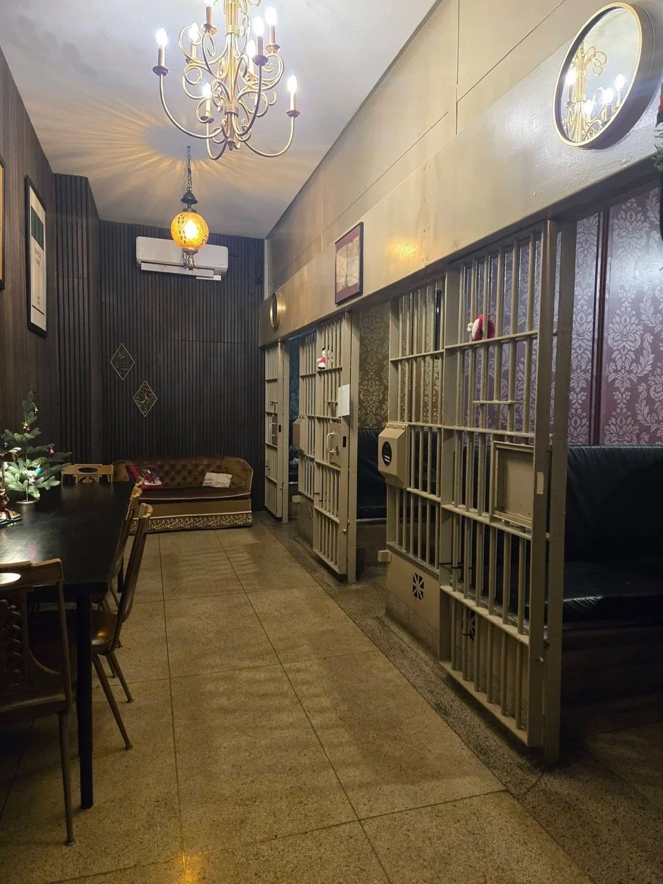 Row of 3 Vaults at Pieces Board Game Bar & Restaurant