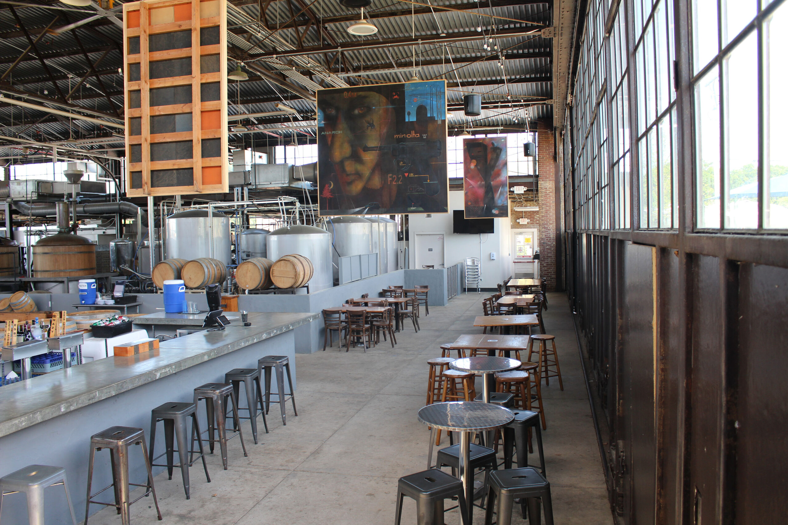 Back Bar Event Area (The Hangar) at Hunter-Gatherer Brewery