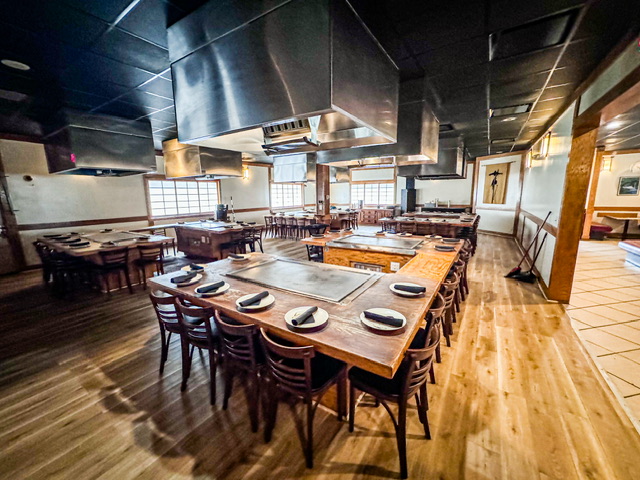 Exclusive Hibachi Section at Sumo Japanese Steak House