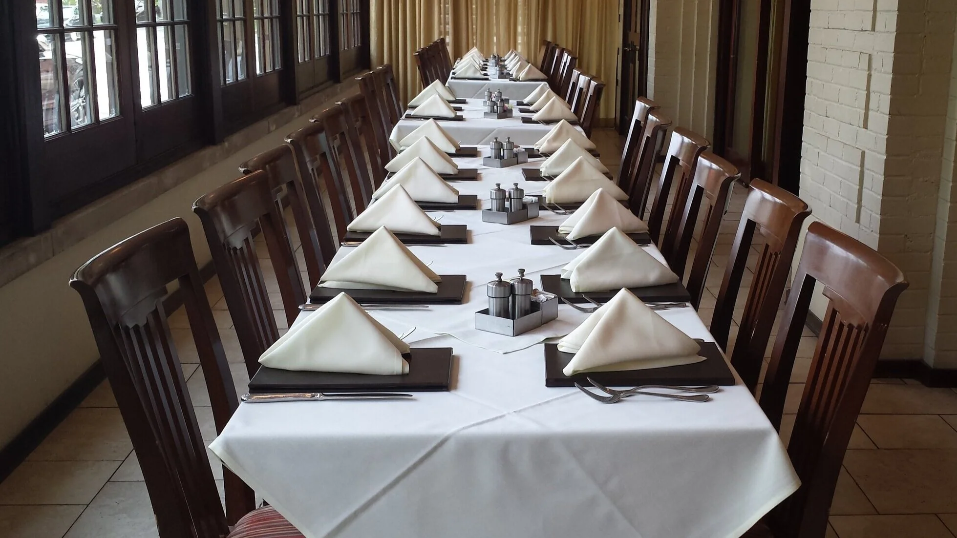 Private / semi-private party space at Oceano Bistro