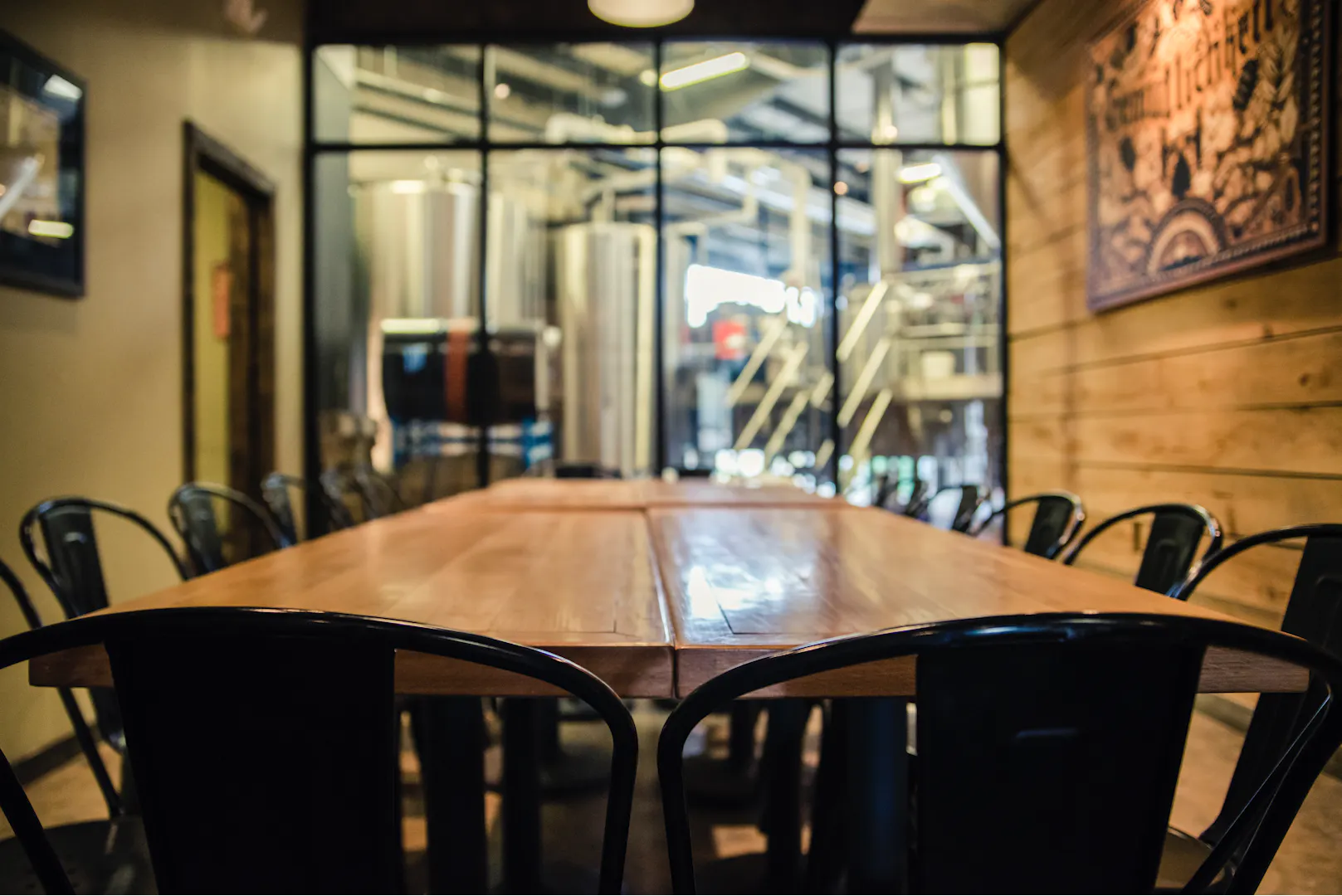 Gemütlichkeit Room at Wiseacre Brewing Co. HQ Taproom