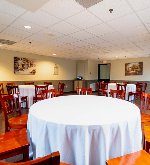 Mediterranean Cafe private dining 3