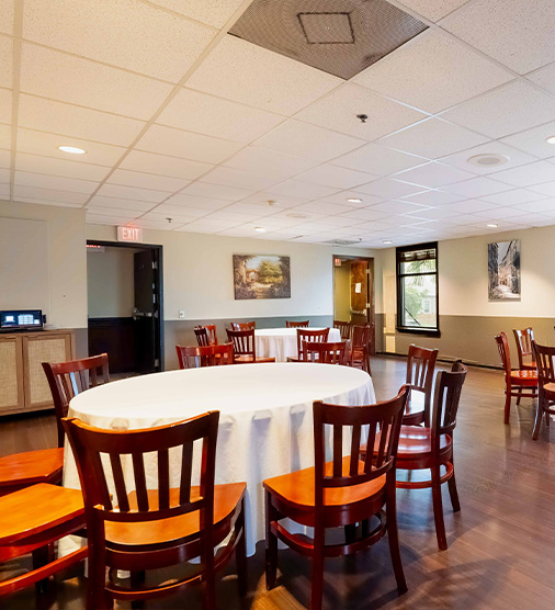 Mediterranean Cafe private dining 2