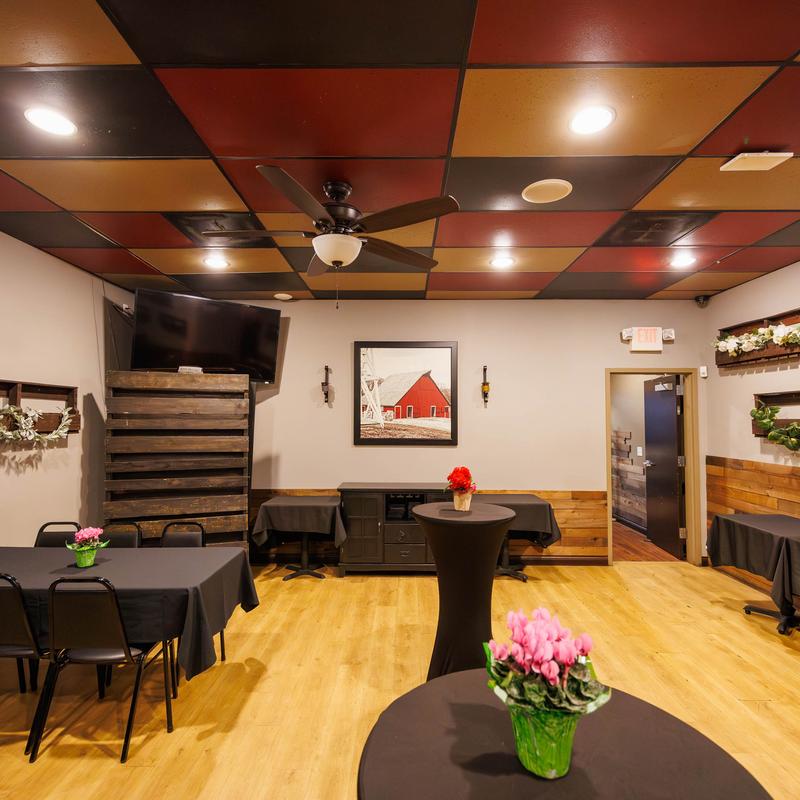 The Rack House Kitchen Wine Whiskey private dining 4