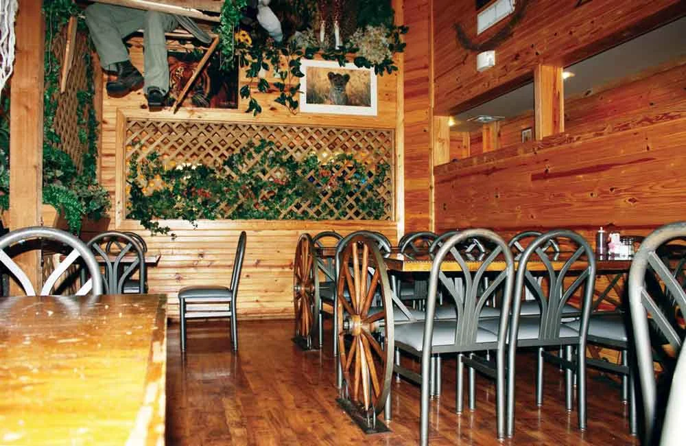 Jungle Room at Stone Mill BBQ and Steakhouse