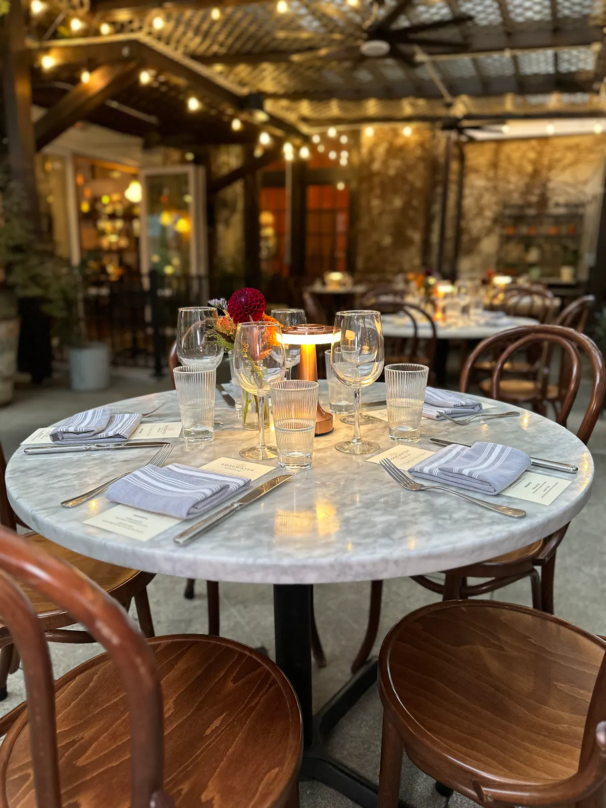 Rosewater Kitchen & Bar private dining 4
