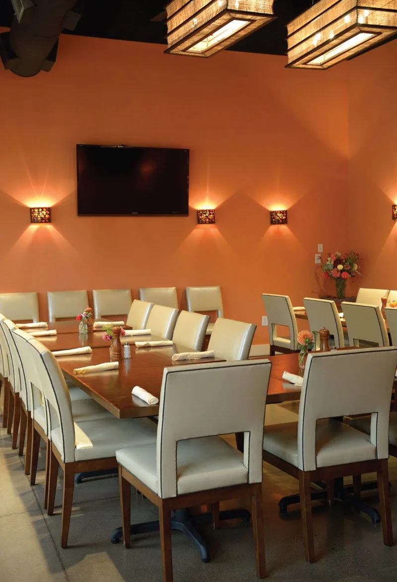 Private dining and meeting room at J. Pepper's Tavern