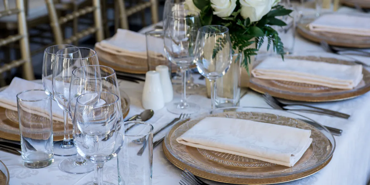Private dining room at Bleu Restaurant and Bar