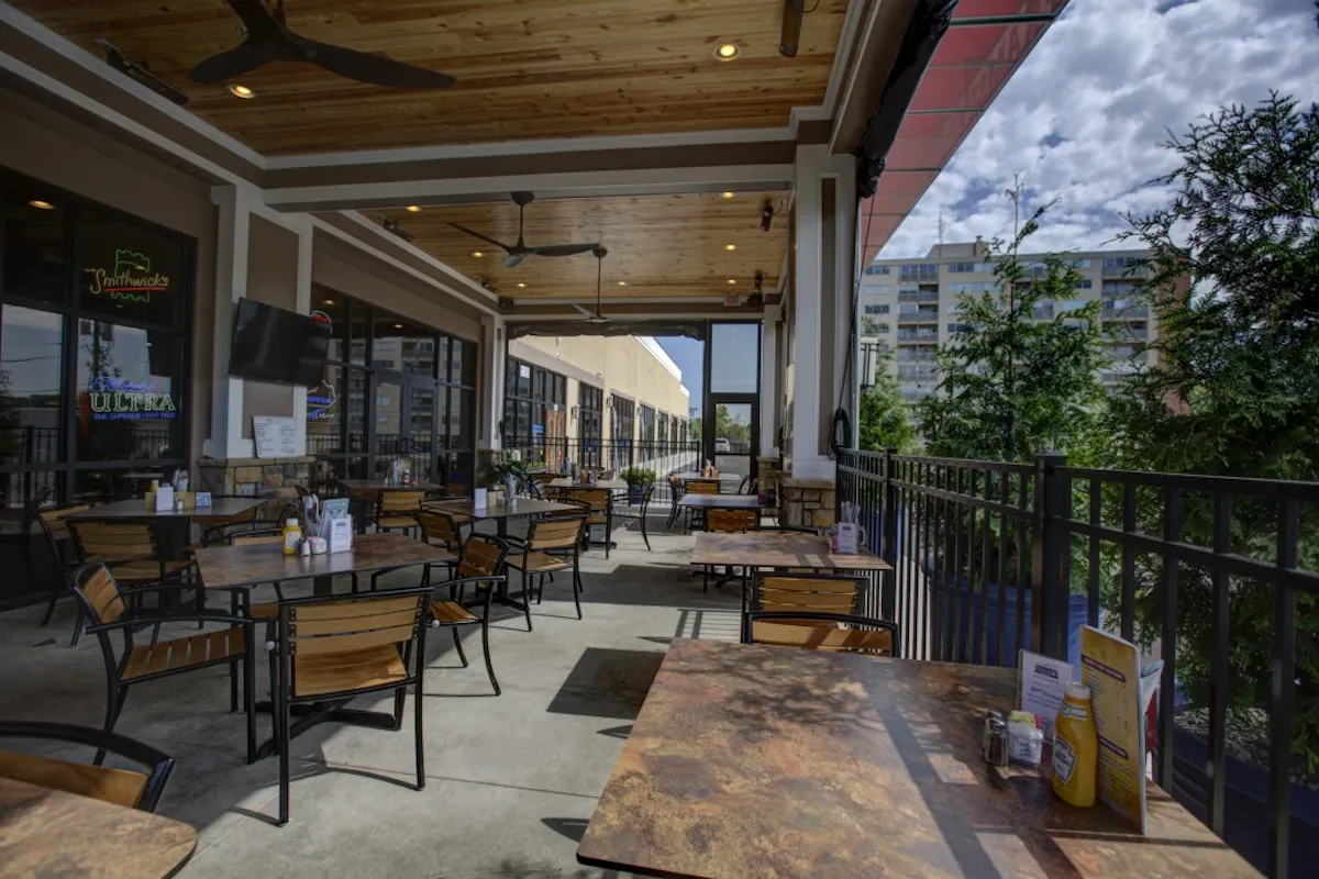 Year-round Patio at Ramsey's Diner