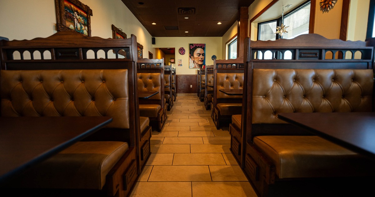 Private event space at Cinco de Mayo Mexican Restaurant