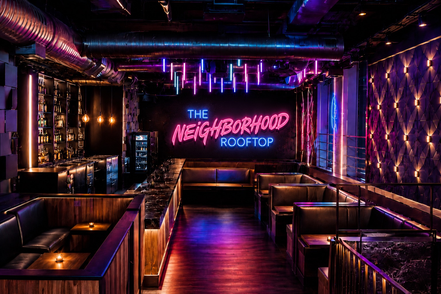 The Neighborhood Rooftop at The Neighborhood Bar DWTN