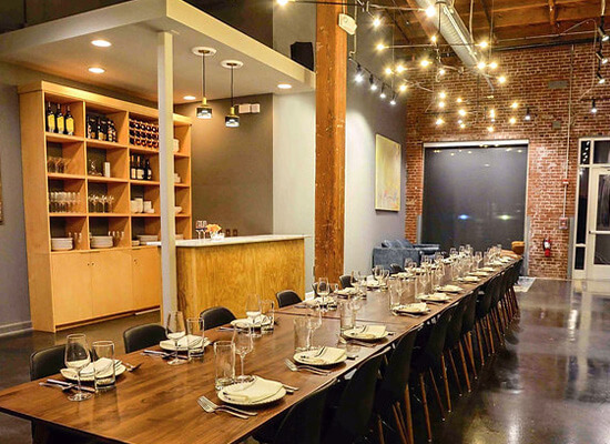 Main Private Dining Room at Cucciolo Osteria Durham