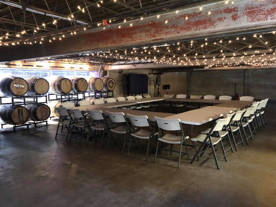 Event space at Rio Bravo Brewing Company