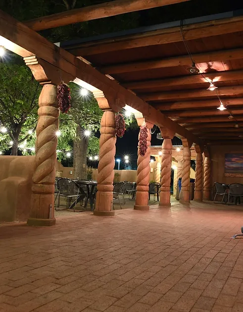 Patio at Village Pizza