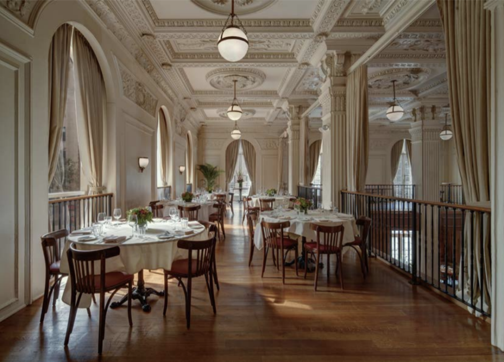 The Balcony at The Luke Brasserie