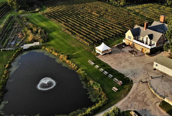 Chamard Vineyards Bistro private dining 2
