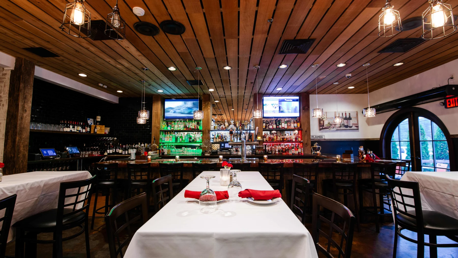 Flames Restaurant private dining 2