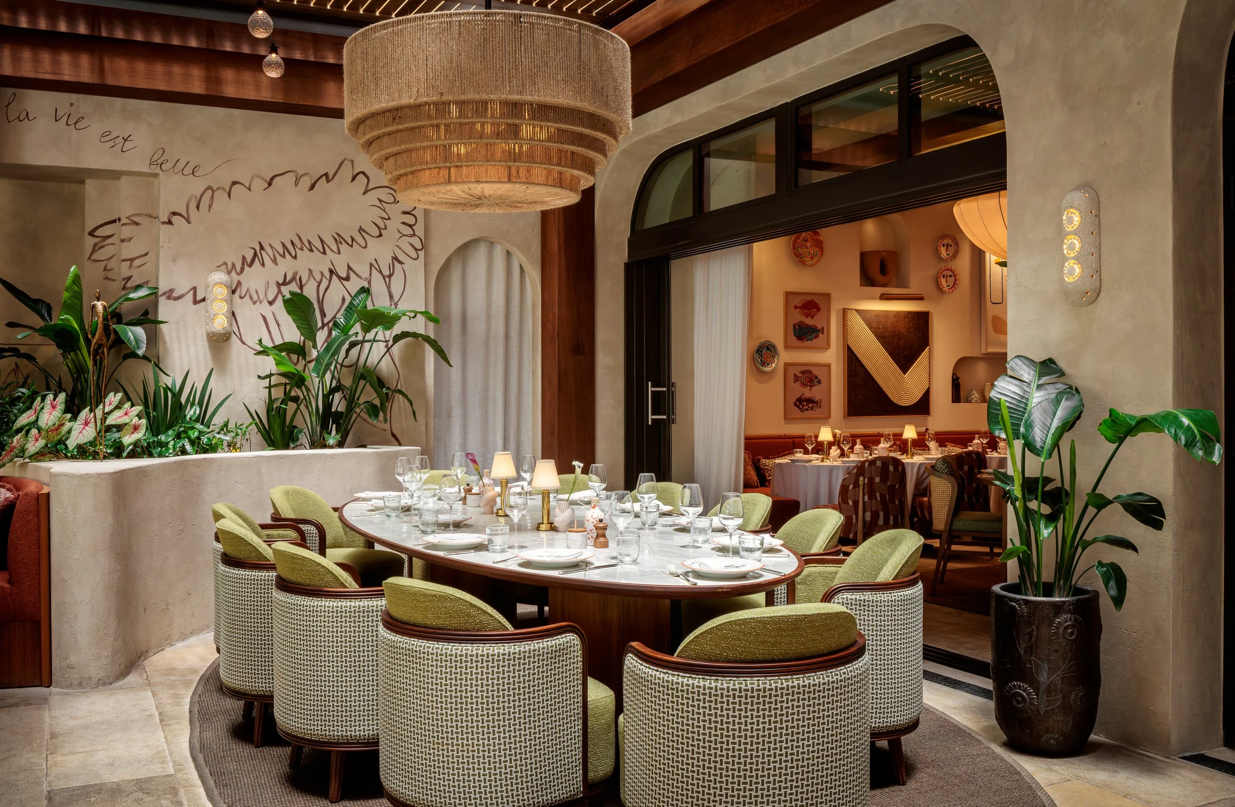 Claudie private dining