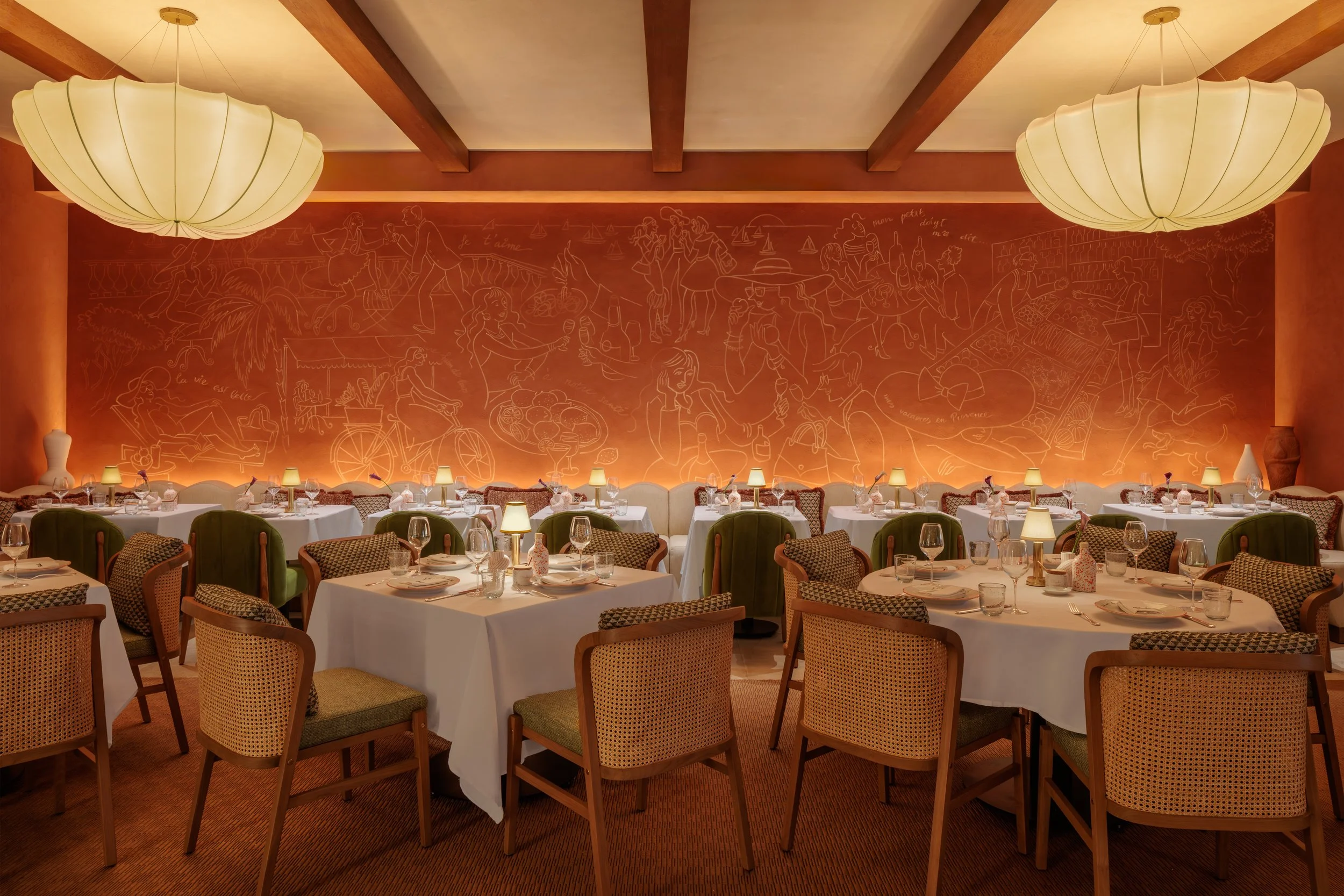 Private Dining Room at Claudie