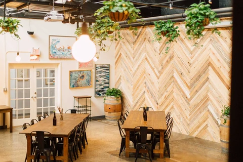 New Park Brewing private dining 2
