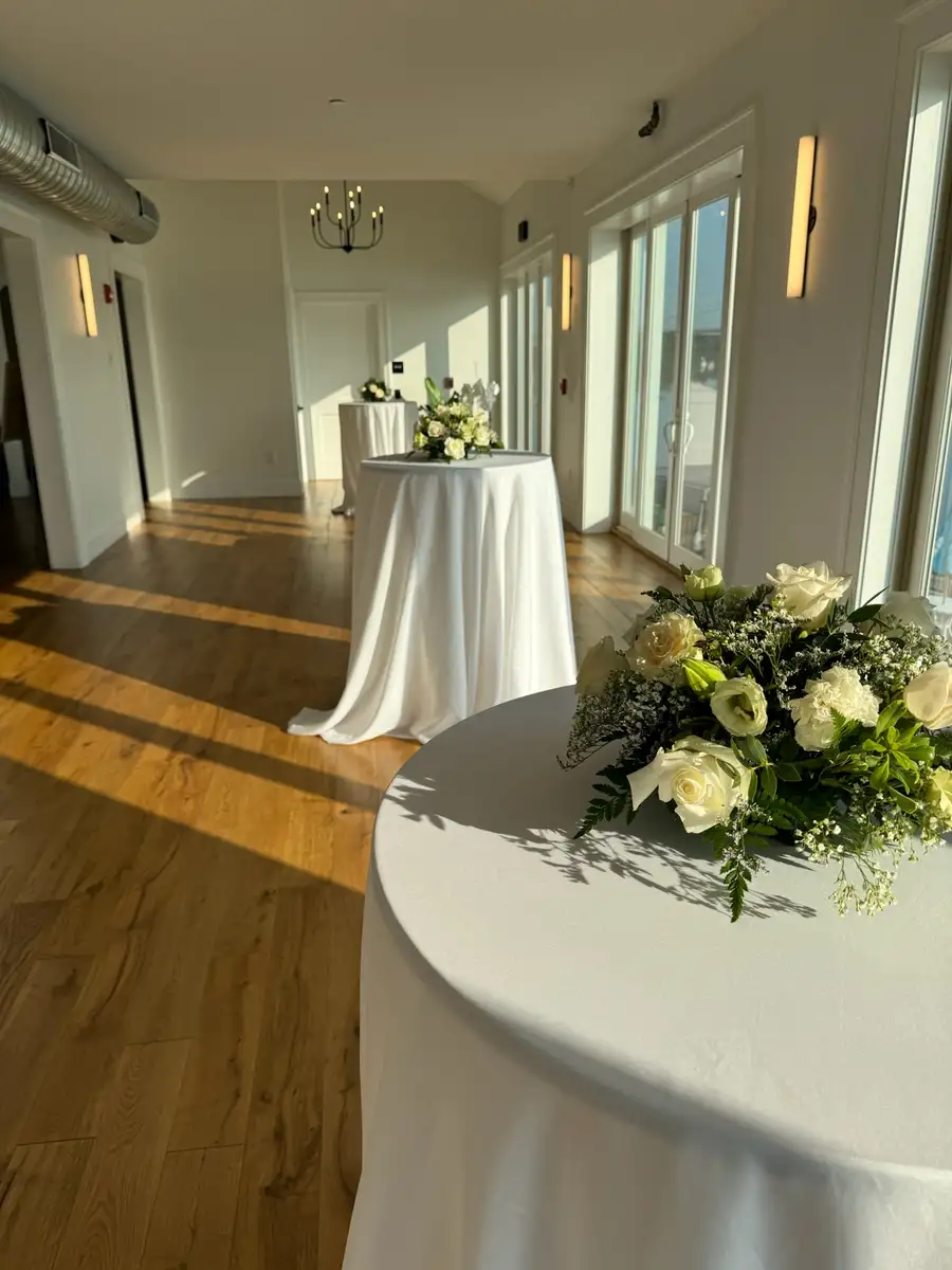 Two-tiered event space at Tate's