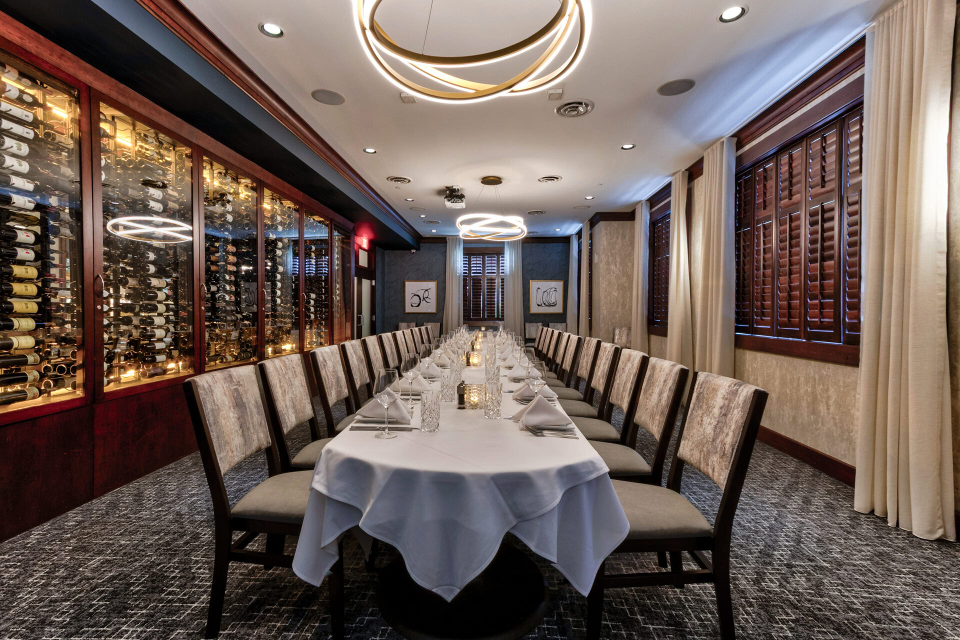 The Wine Room at Ruth's Chris Steak House - Durham