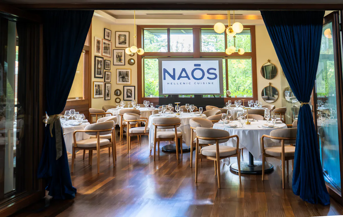 Demeter Room at Naos Hellenic Cuisine