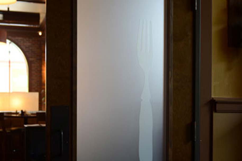 Private dining room at Fork