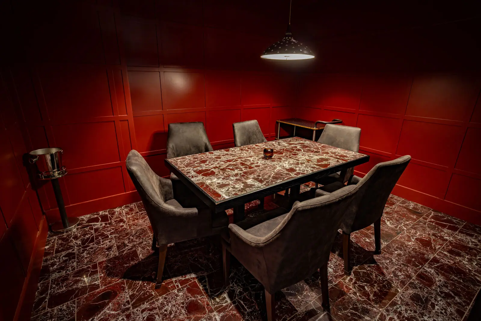 The Private Dining Room at Crawford Brothers Steakhouse