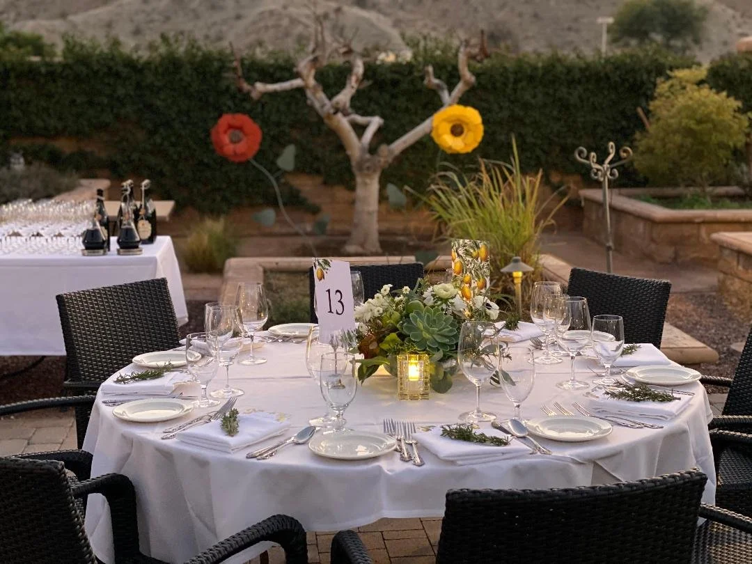 Outdoor gazebo at La Spiga Ristorante Italiano