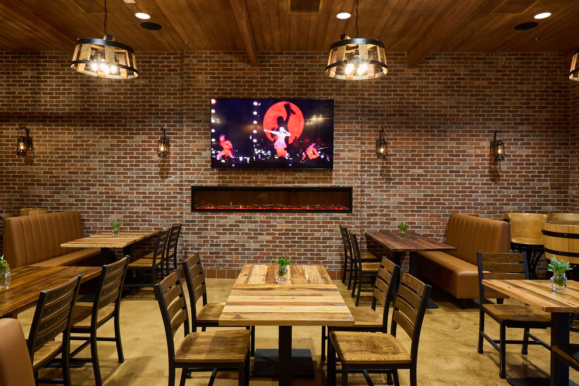 Private dining room at Alps Village