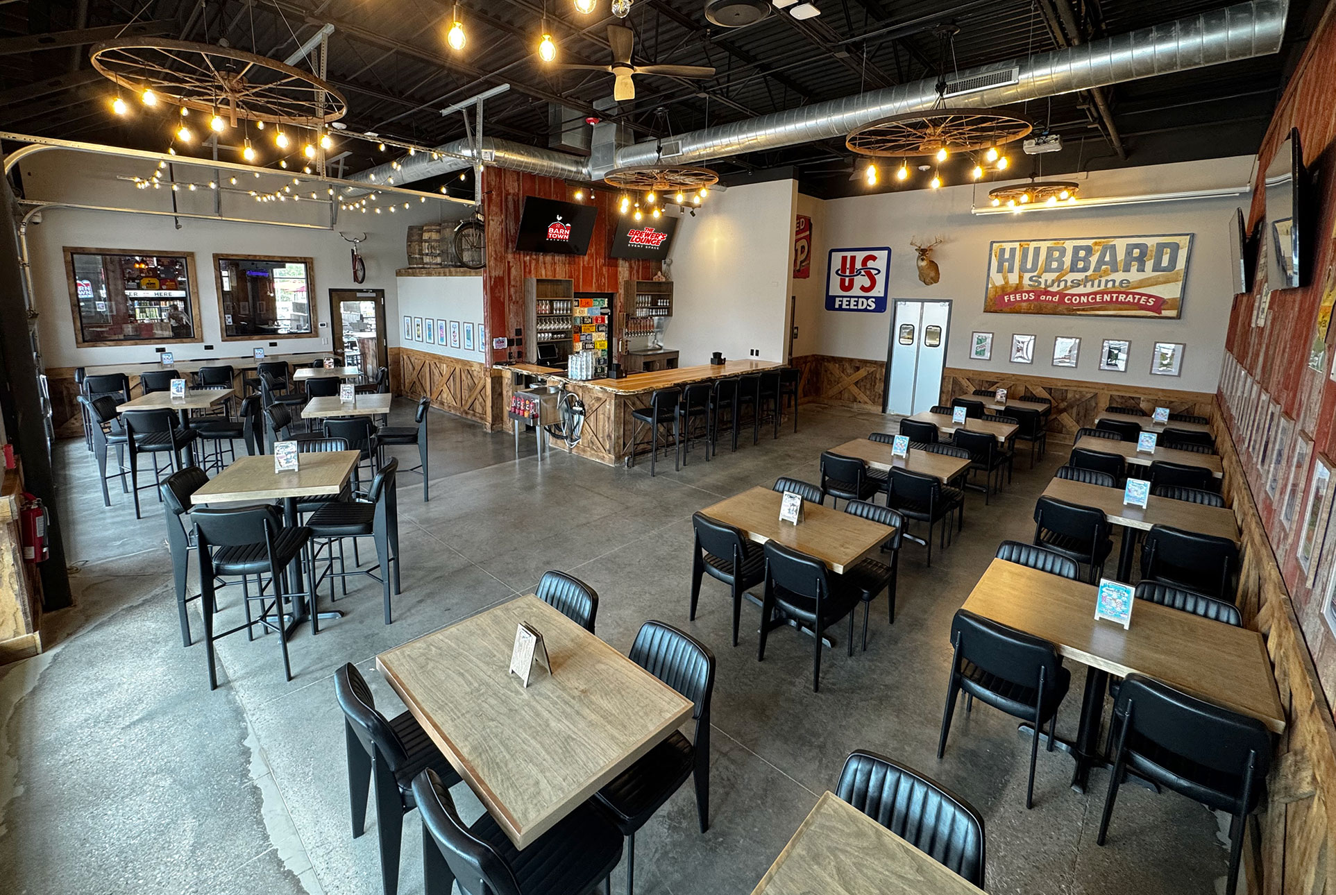 Barn Town Brewing private dining 3