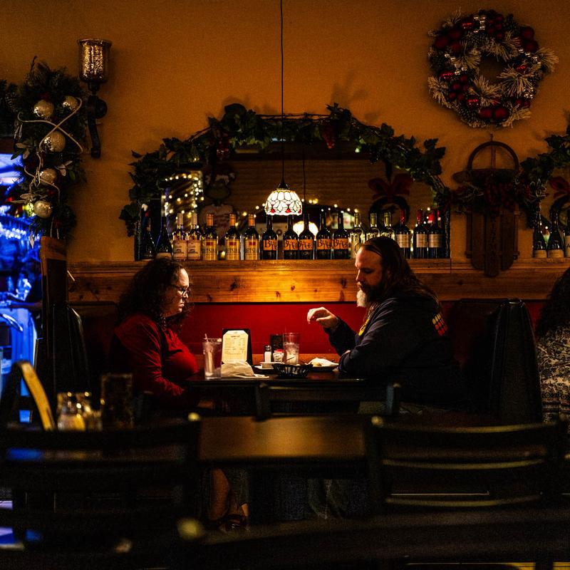 Private room at OPA! Italian & Greek