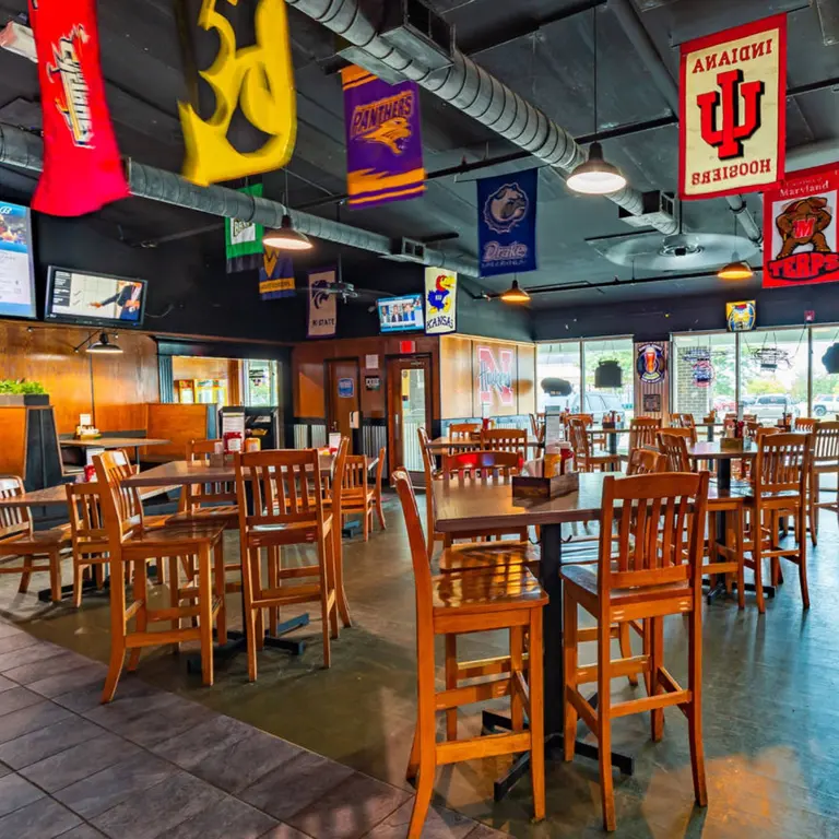 Private party room at Rookies Sports Bar & Grill