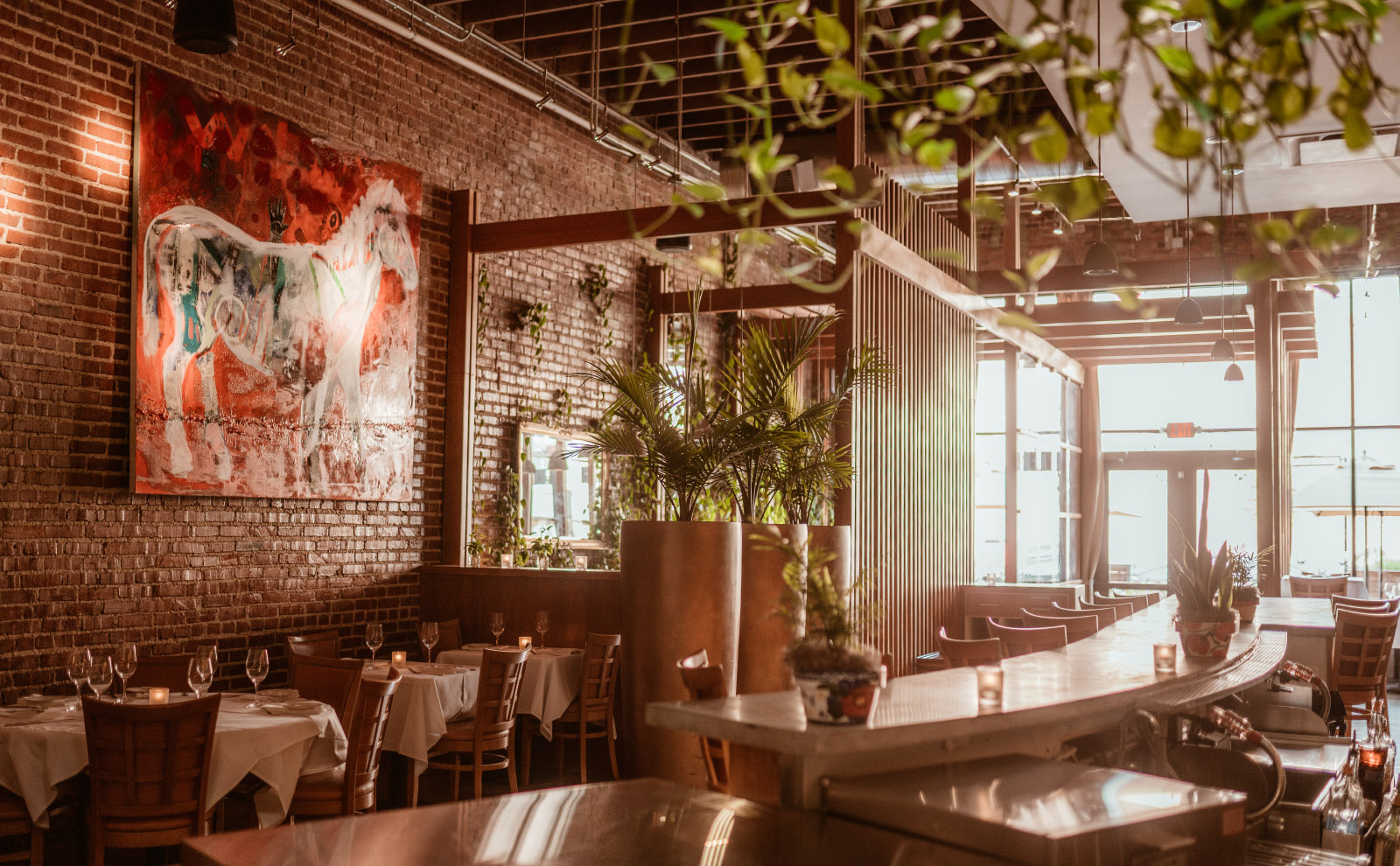 Amelia's Wood Fired Cuisine private dining 2