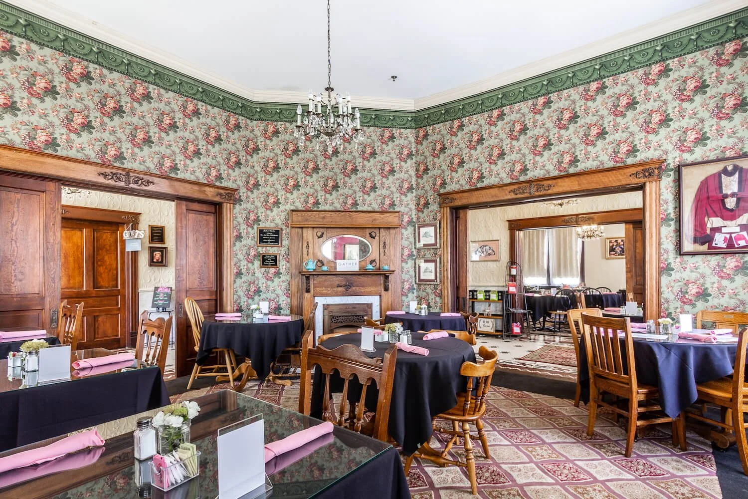 First Floor at The Pink House