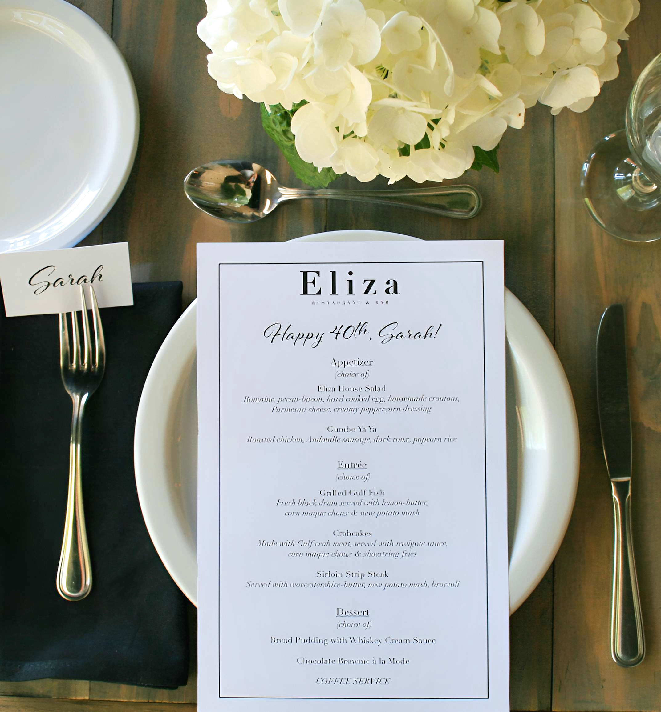 Eliza Restaurant private dining 2