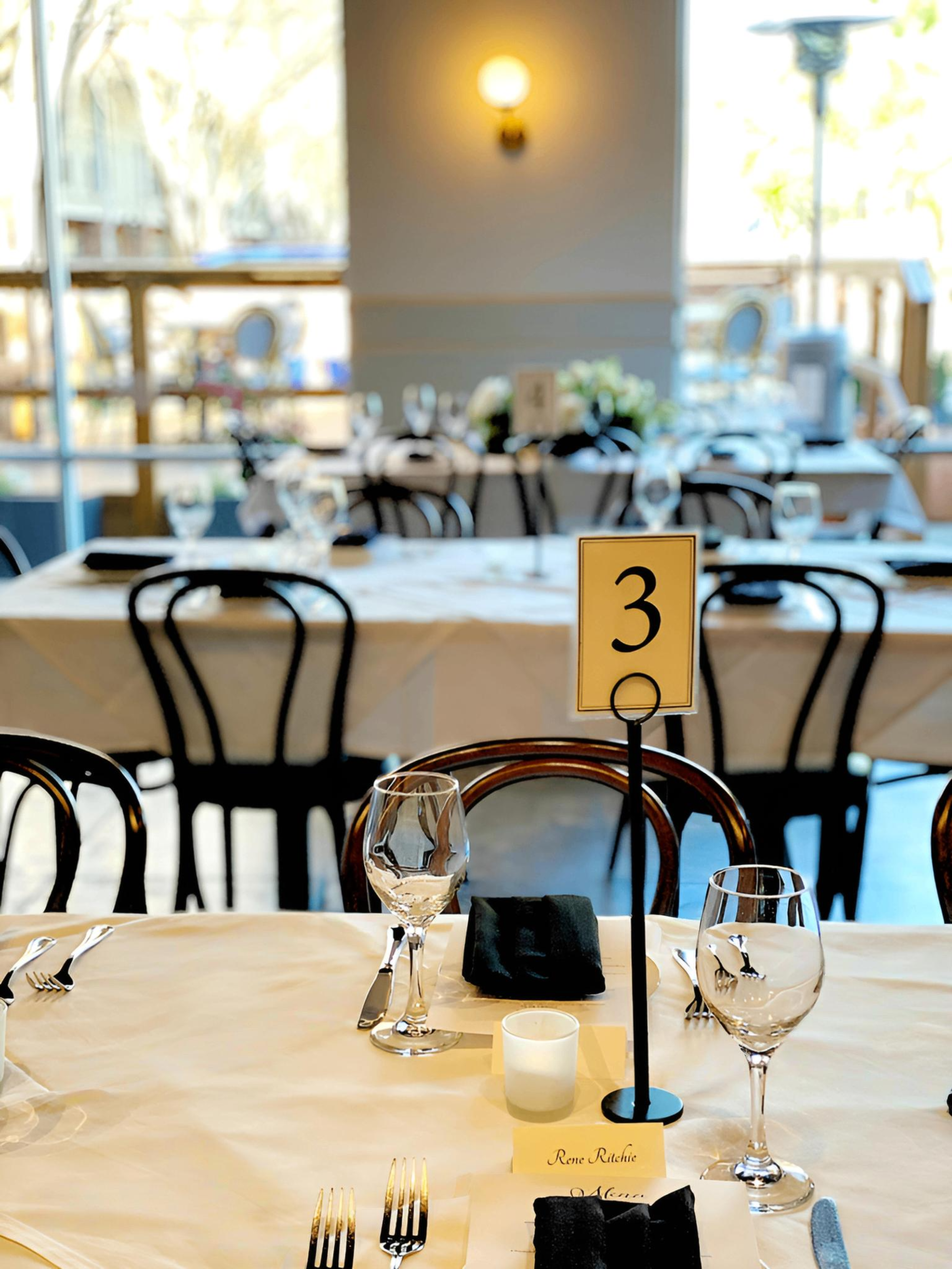Eliza Restaurant private dining 4
