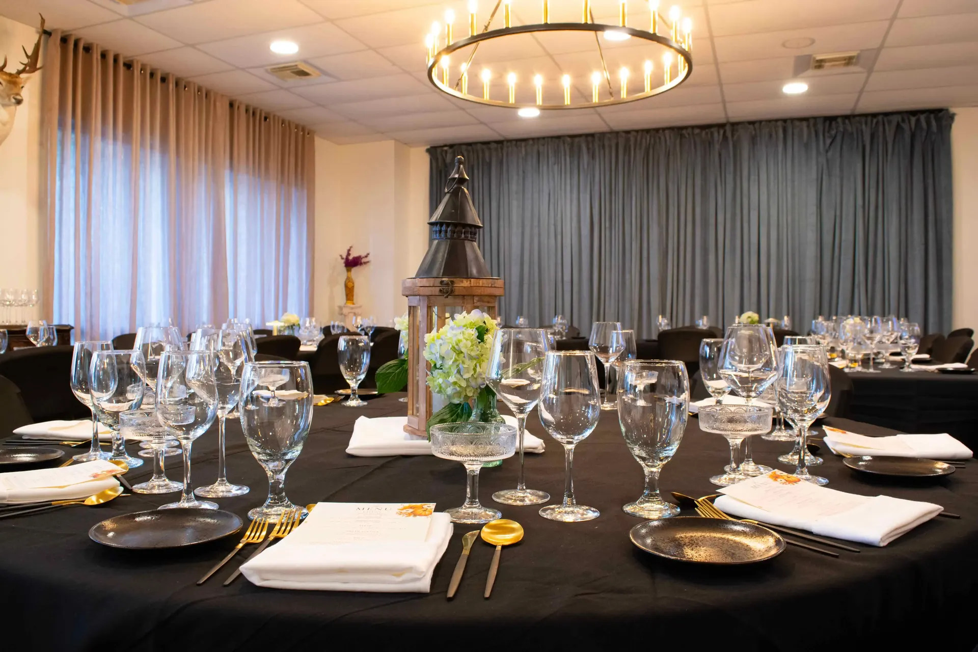 Banquet room at Joe's Italian