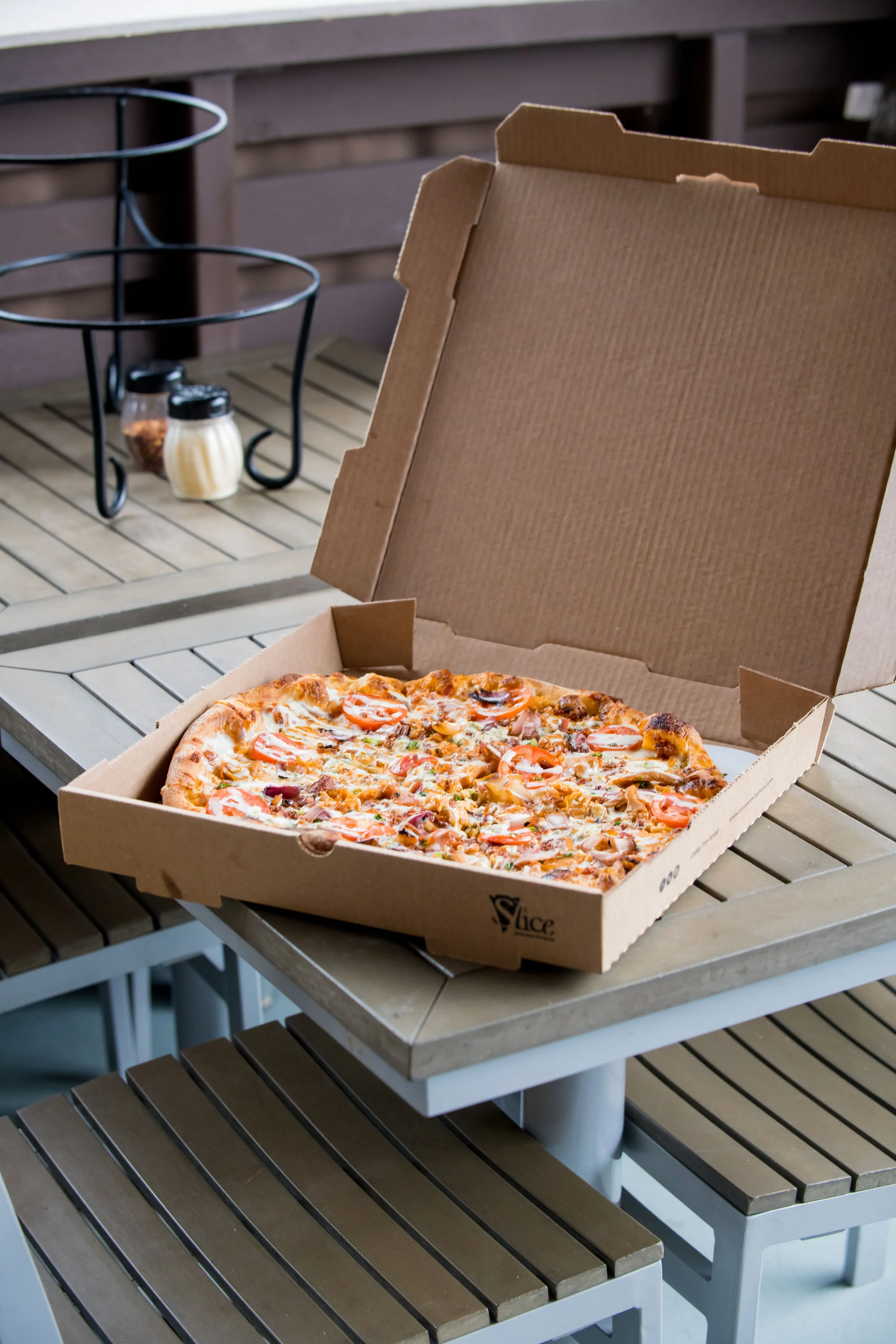Slice Pizza & Brew private dining 2