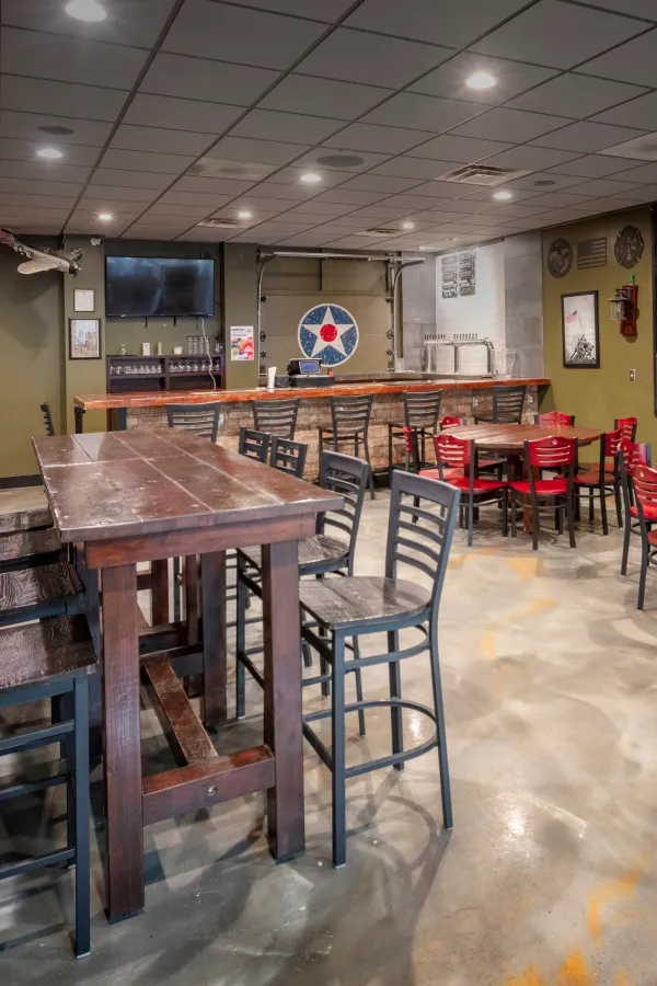 Callsign Brewing private dining 3